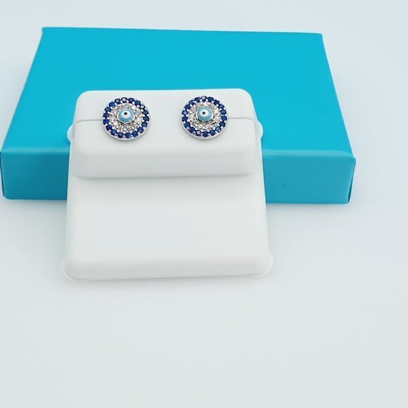 "925 Sterling Silver CZ Beautiful Earrings for Women, 1USPAR4170 - Picture 9 of 11